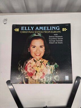 Elly Ameling – Christmas Songs From Europe LP Record 1978 Intercord Classical 33